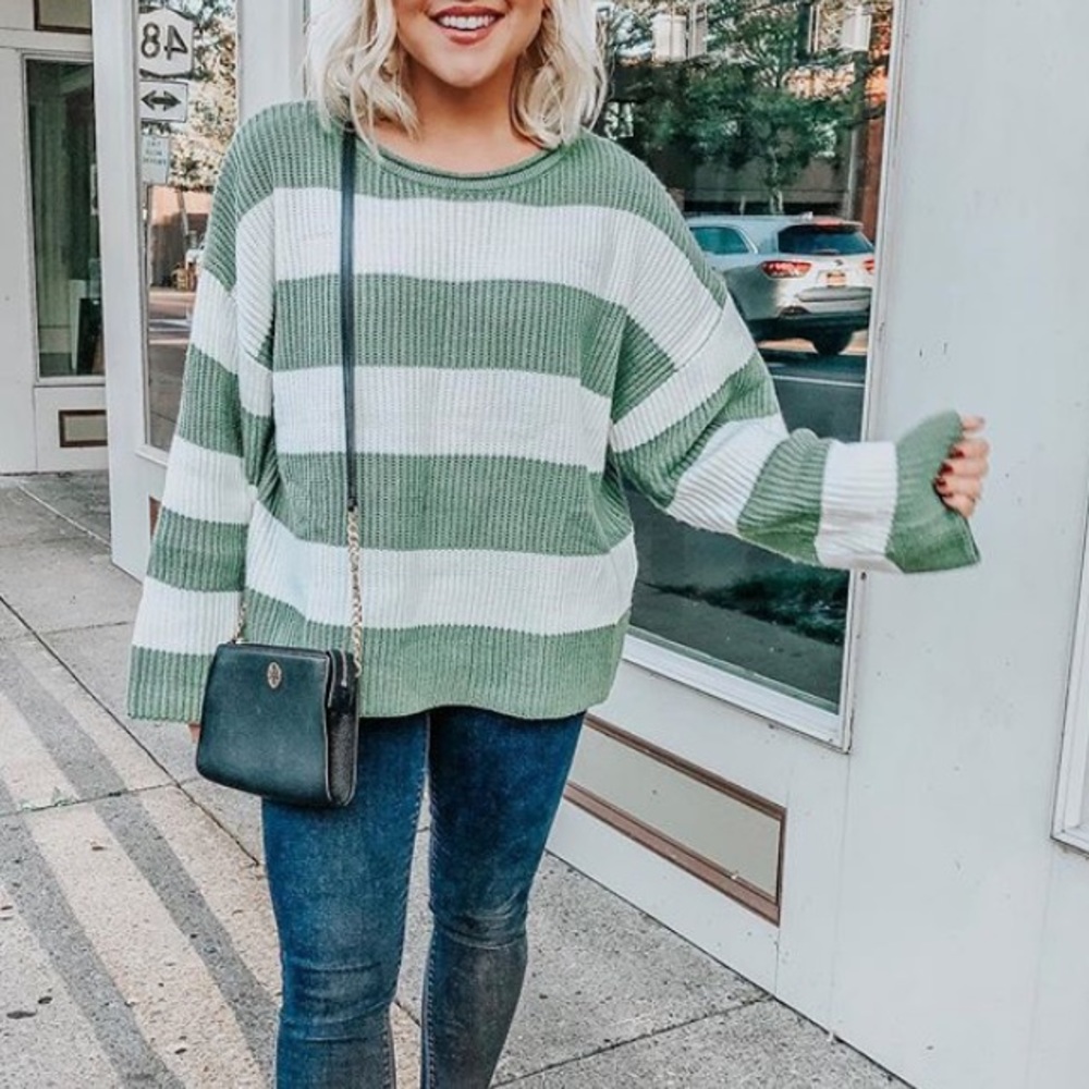 Wide Sleeve Sweater - Picture 2 of 8